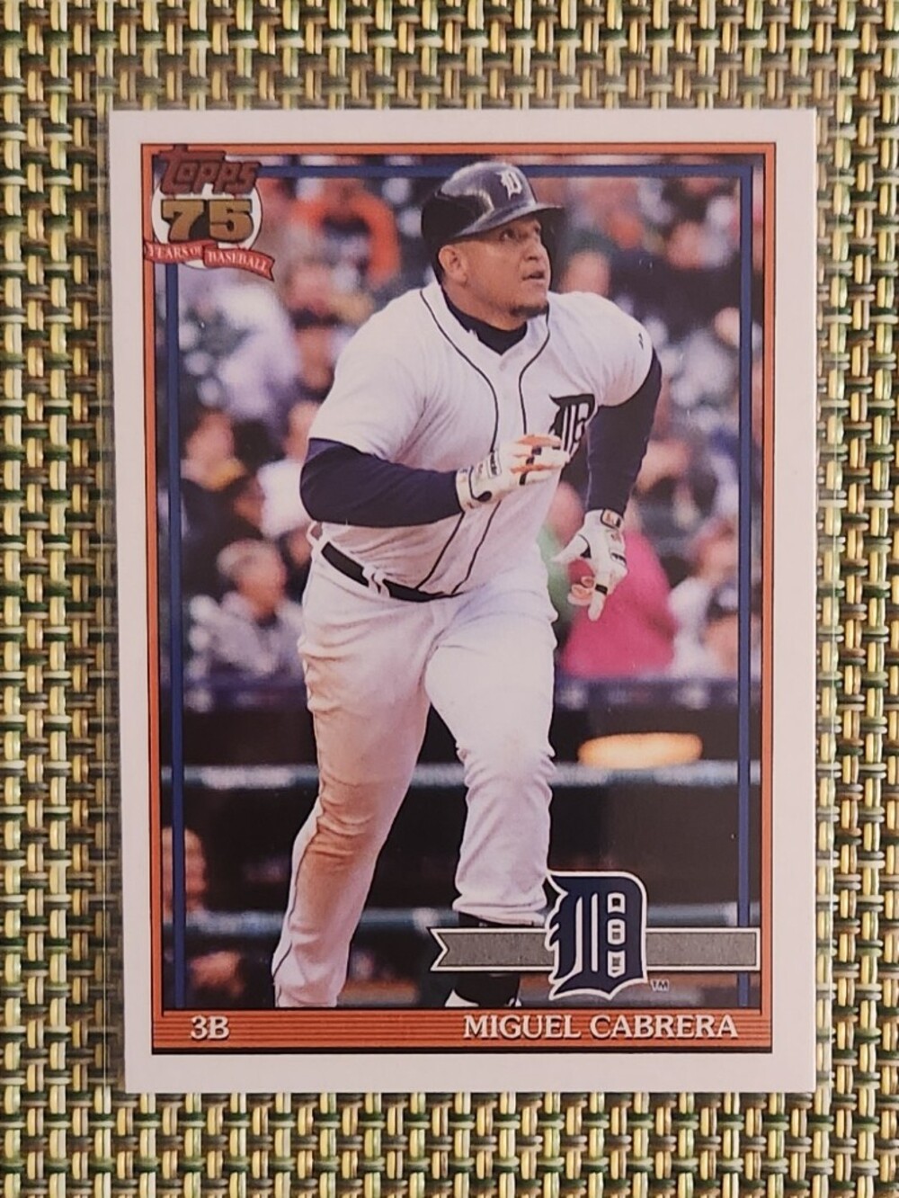 Miguel Cabrera Baseball Card